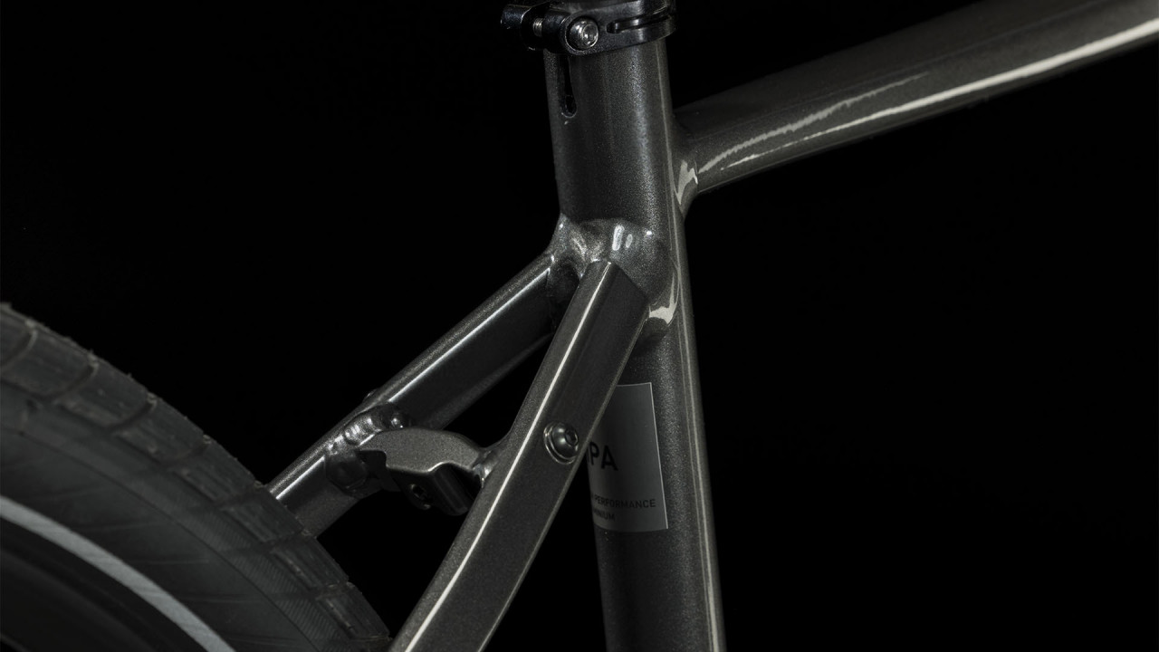 【HYDE】 Bicicleta CUBE HYDE GRAPHITE BLACK Metalgrey Black 2023
