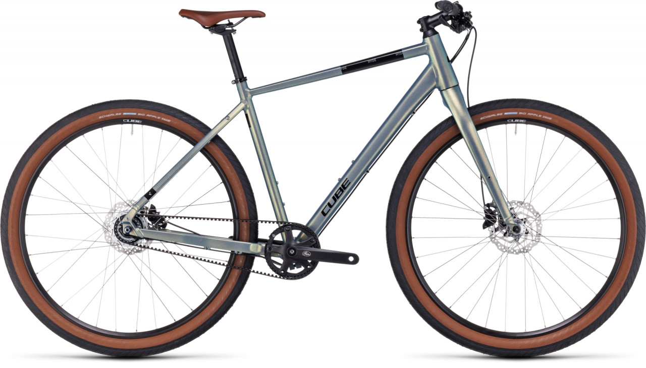 Bicicleta CUBE HYDE PRO Metalgreen Black 2023