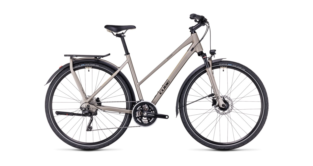 Bicicleta Cube Kathmandu Pro Trapeze Flashstone Trapeze Black 2024