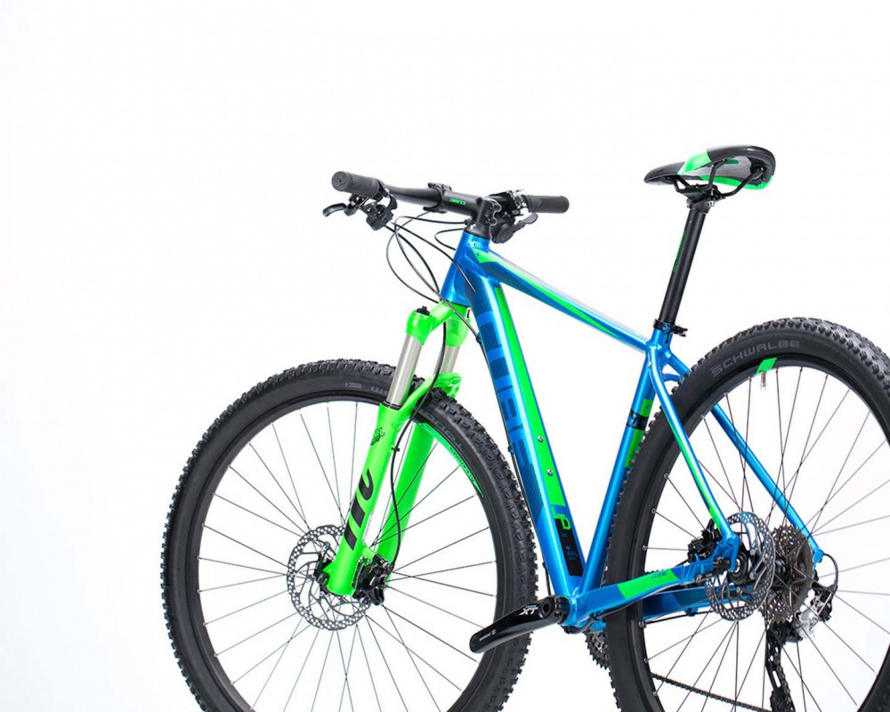 Bicicleta Cube LTD Race 27.5 albastru/verde 2015 C