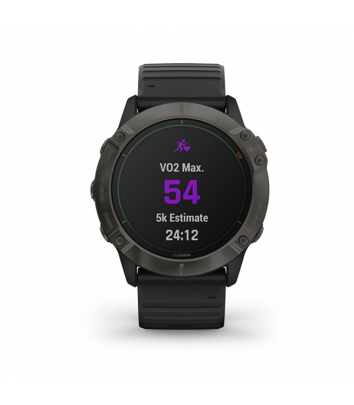 Ceas garmin fenix best sale 6x pro solar titanium