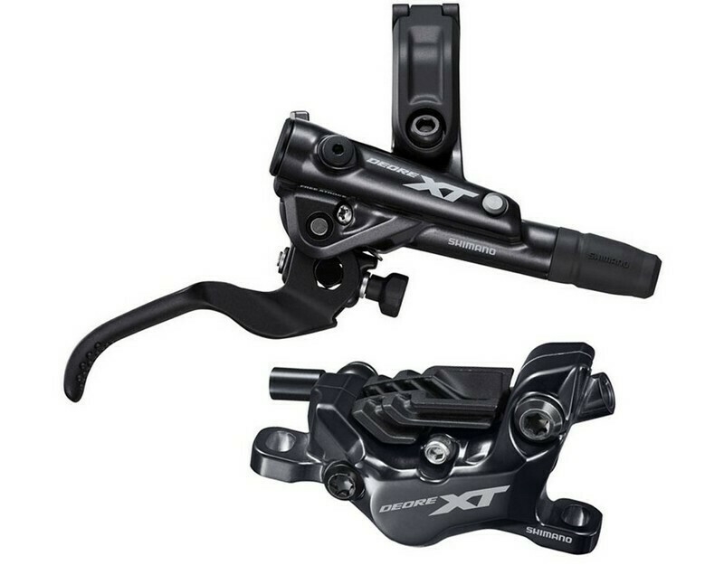 Frana pe disc set asamblat Shimano Deore XT BL-M8100(R) BR-M8120(R