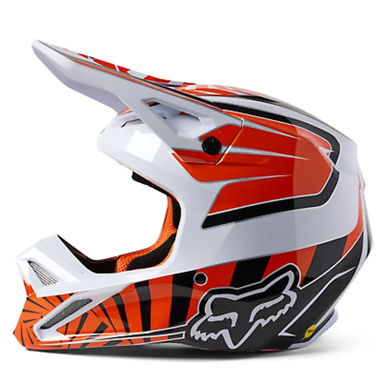 Casca FOX YTH V1 Goat, Portocaliu