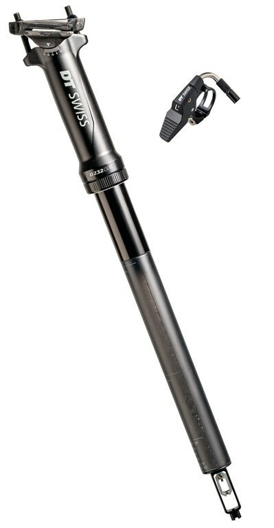 dropper seatpost DT Swiss D232 One carbon/alum., ? 30.9mm, 400mm