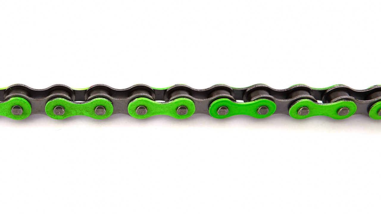 Lant BMX KHEbikes 1/2' x 1/8' - verde