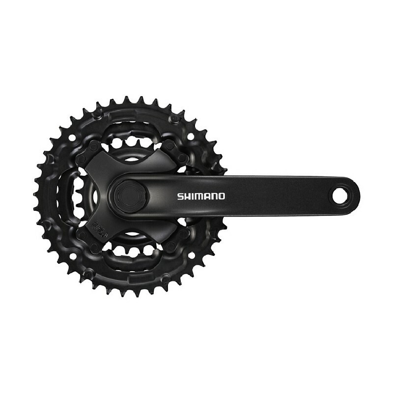Angrenaj Pedalier Shimano Tourney FC-TY301, 42x34x24t
