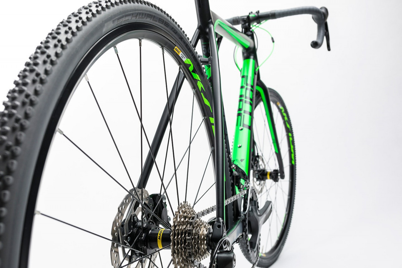 Bicicleta Cube Cross Race SL negru/verde 2017
