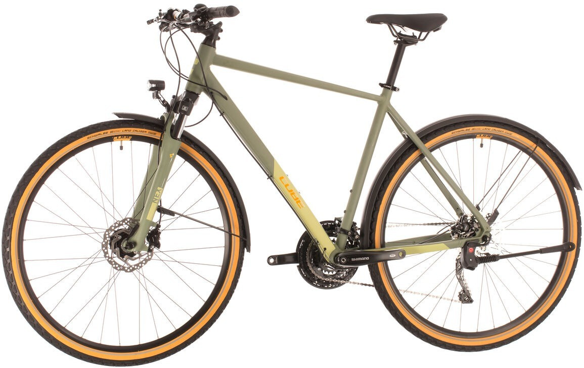 Bicicleta Cube Nature EXC Allroad Green/Orange