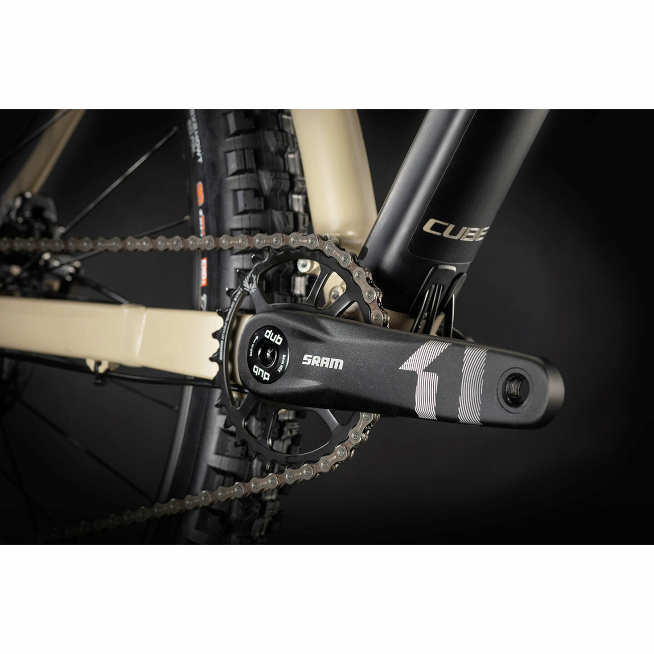 Bicicleta Cube Reaction TM 29' Desert/Orange 2021
