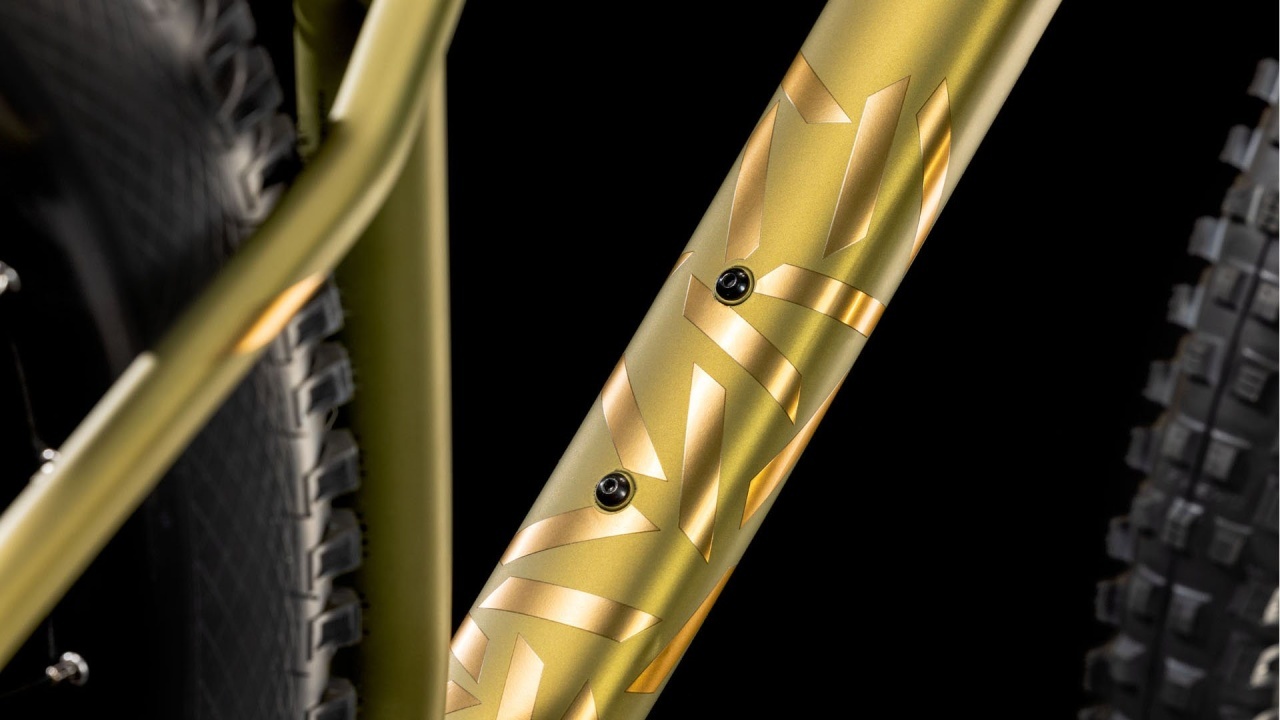 Bicicleta CUBE Reaction TM ONE, Goldenlime BLACK, 2025 - 27.5