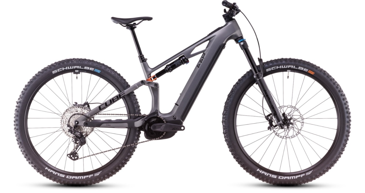 Bicicleta Electrica CUBE Stereo Hybrid ONE44 HPC SLX 800, Slabgrey