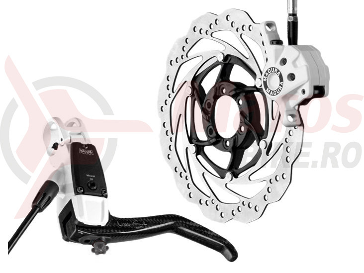 Frana disc spate pe stanga Magura Louise Carbon VentiDisc 160 mm 2011