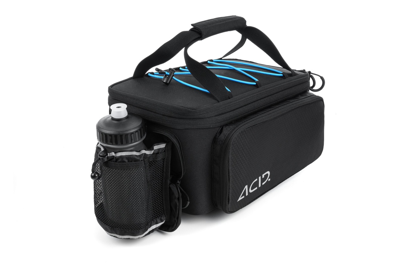 GAHGA 【G-CUBE】ボンボネロ 38kt EWAスピーカーボックス Geanta portbagaj Cube Acid Panniers Trunk City 8+16 Rilink Black