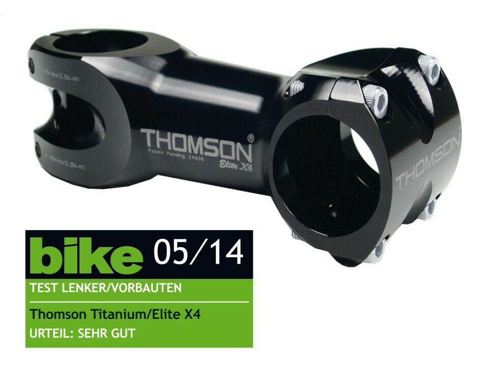 Pipa Thomson Elite X4 negru 1-1/8