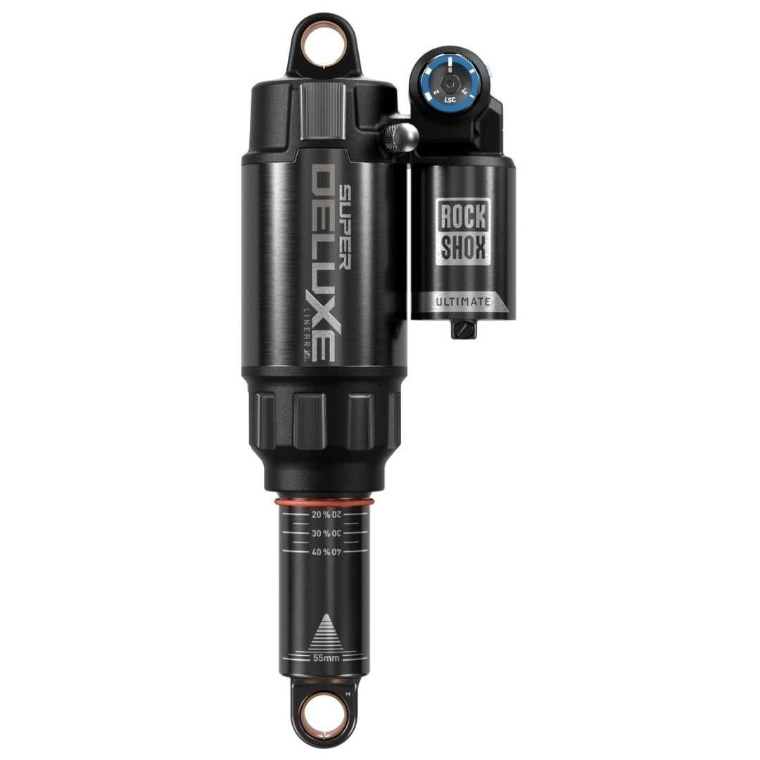 RockShox Super Deluxe Ultimate RC2T D1 210X52,5, Linear Air Reb55