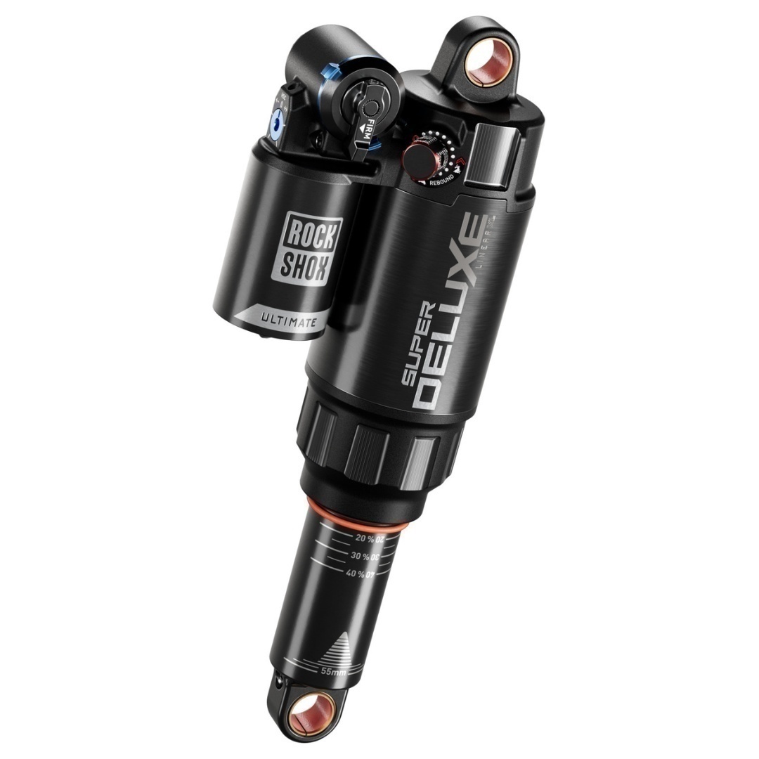 RockShox Super Deluxe Ultimate RC2T D1 230X60, Linear Air Reb55