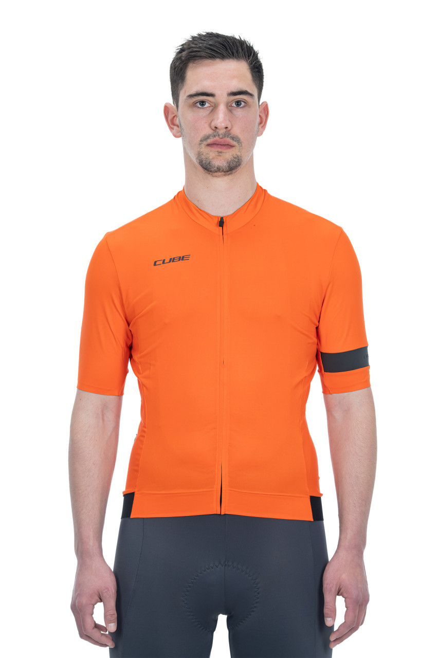 Tricou Ciclism Cube Blackline Jersey Flash S/S Orange