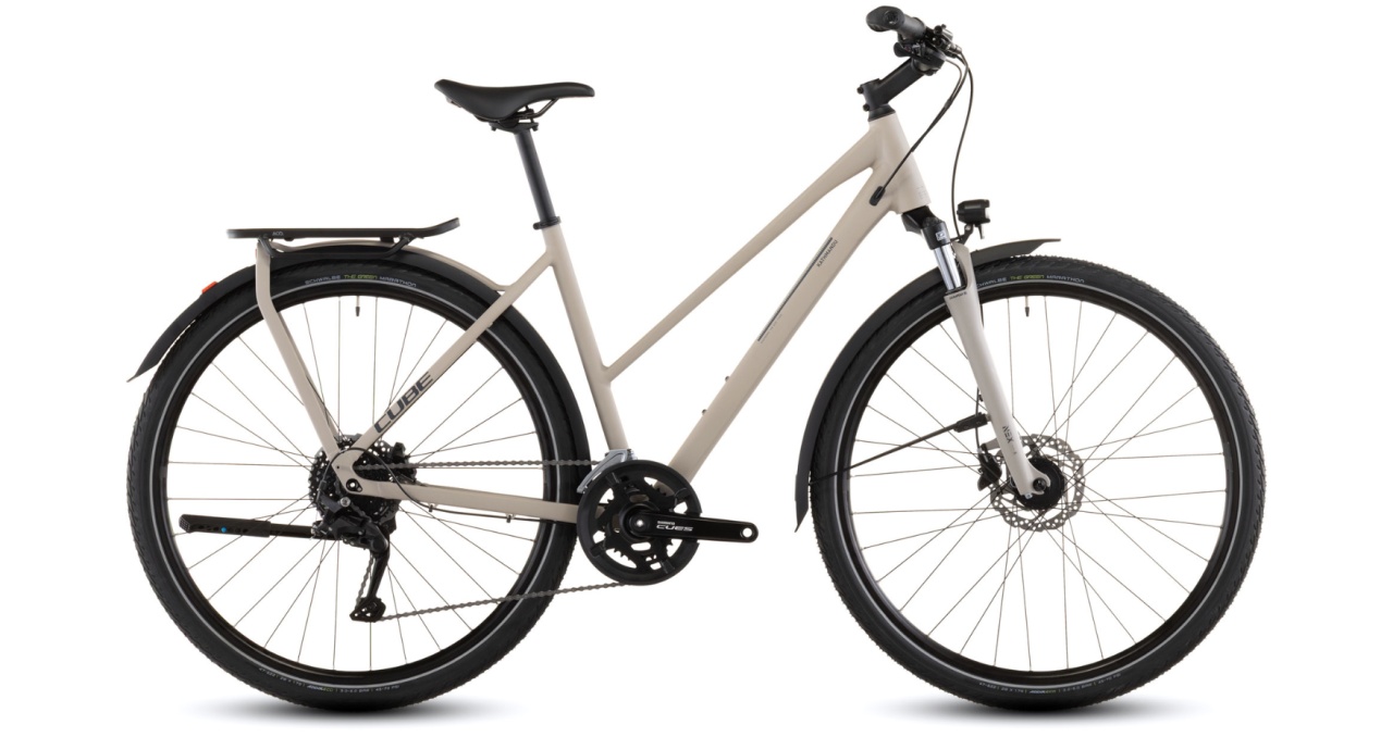 Bicicleta Cube KATHMANDU ONE TRAPEZE, Oatgrey GREY, 2026 - 28
