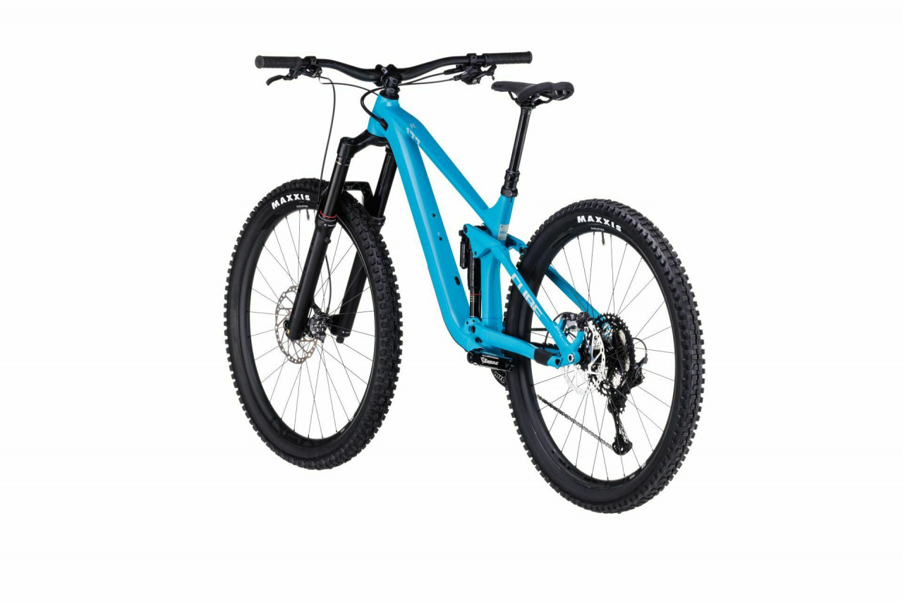 Bicicleta CUBE STEREO ONE77 RACE 29 Bondiblue Grey 2023