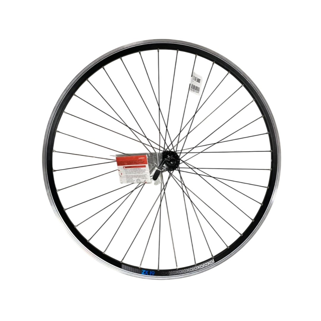 Roata Fata Exal ZX 19 DB, frana pe disc Center Lock, QR 100mm - 28