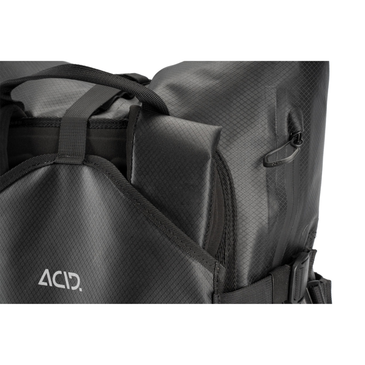 Rucsac ACID Pannier'n'Backpack Flip Pro 25 Cilink, Negru