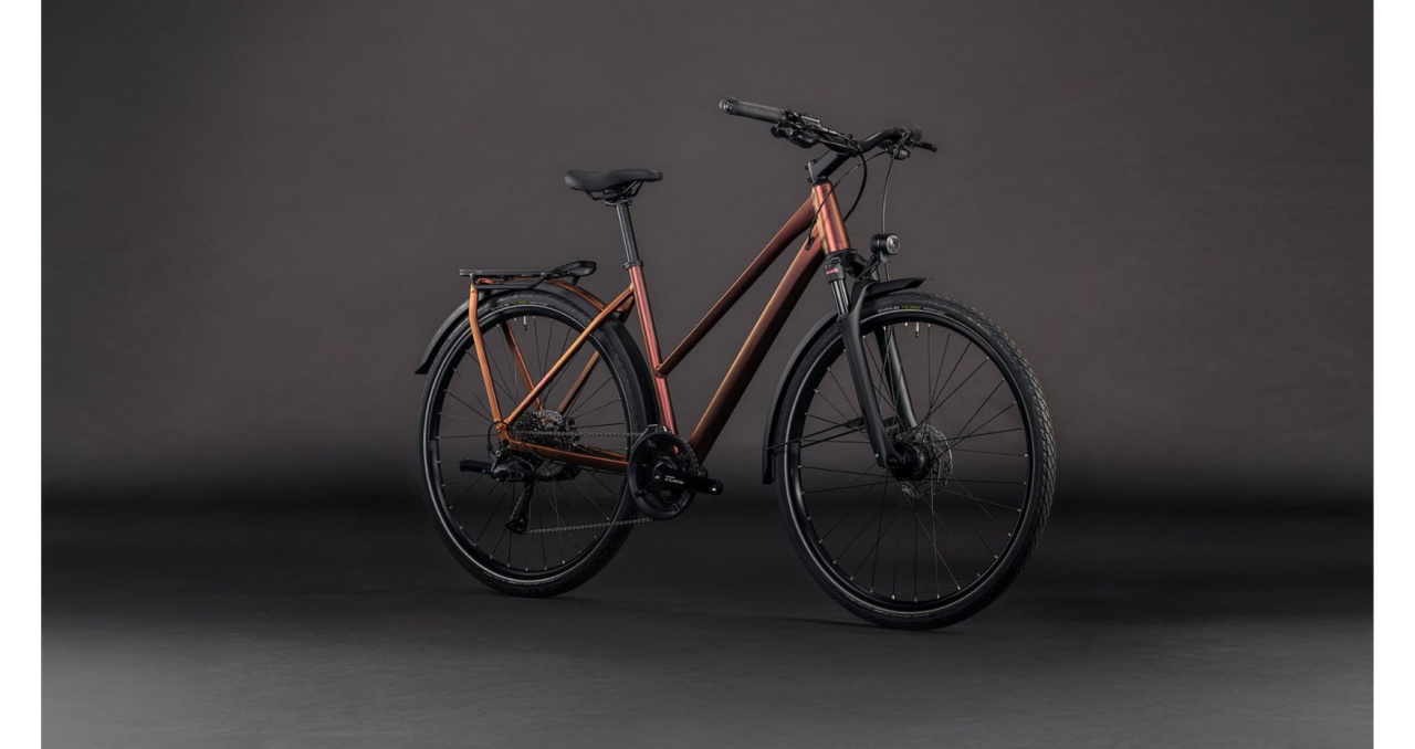 Bicicleta Cube KATHMANDU PRO TRAPEZE, Sunglow PRIZM, 2026 - 28
