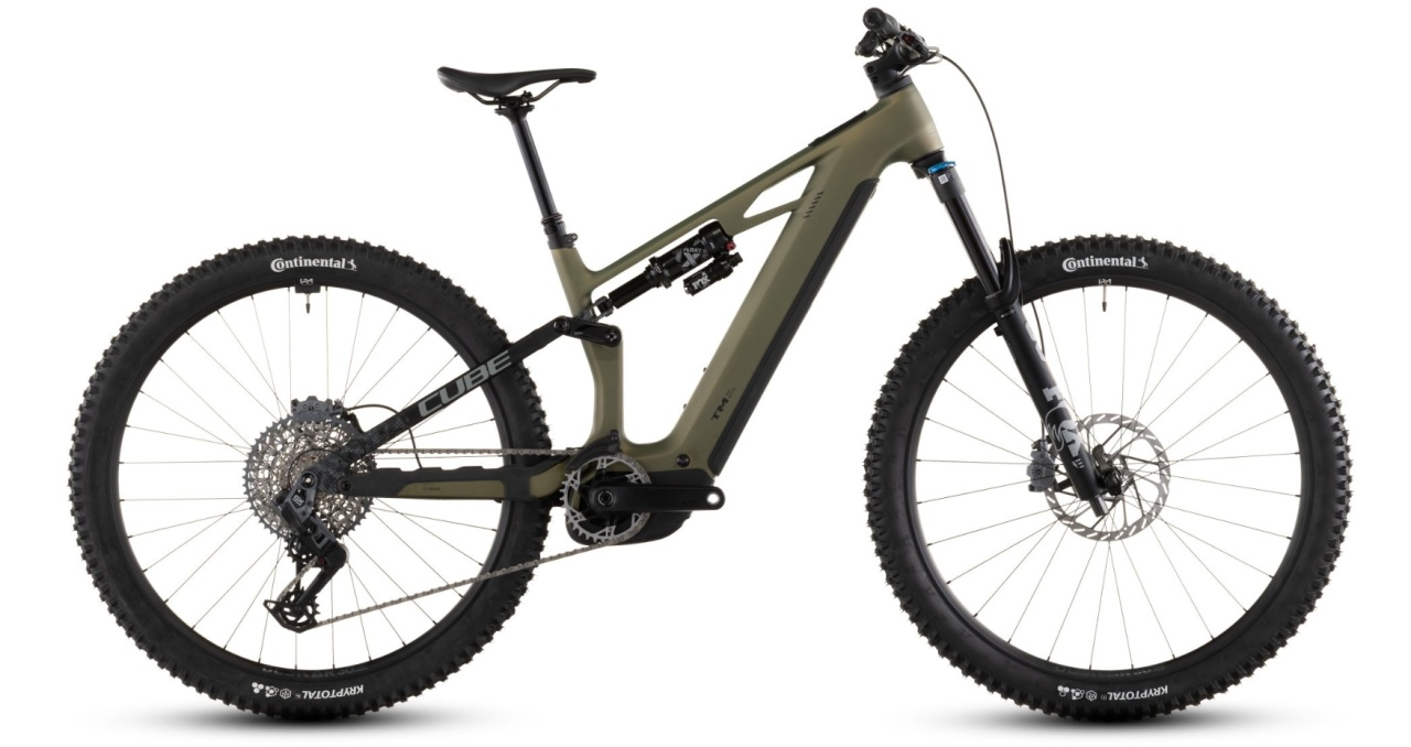 Bicicleta Electrică Cube STEREO HYBRID ONE44 HPC TM 800, Reedgreen