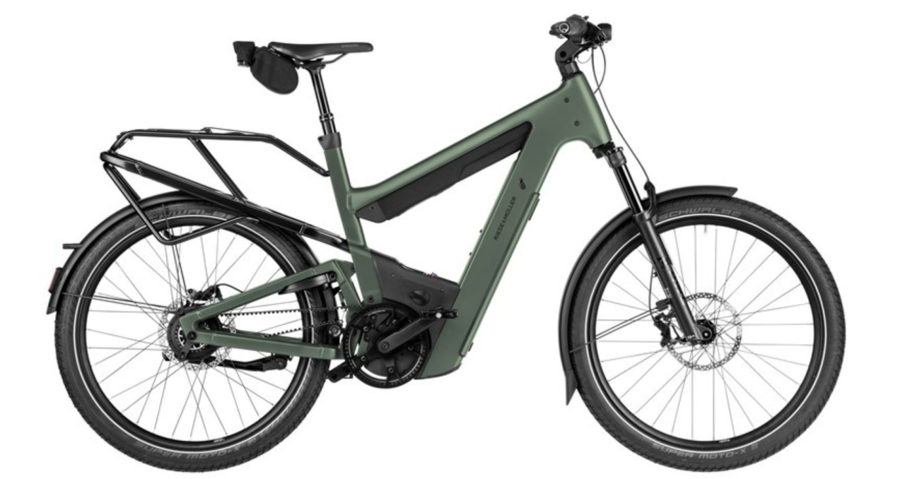 rie.s Bicicleta Electrica Riese & Muller Superdelite5, Verde Moss - 27.5