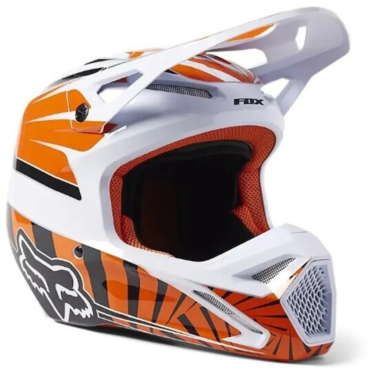 Casca FOX YTH V1 Goat, Portocaliu