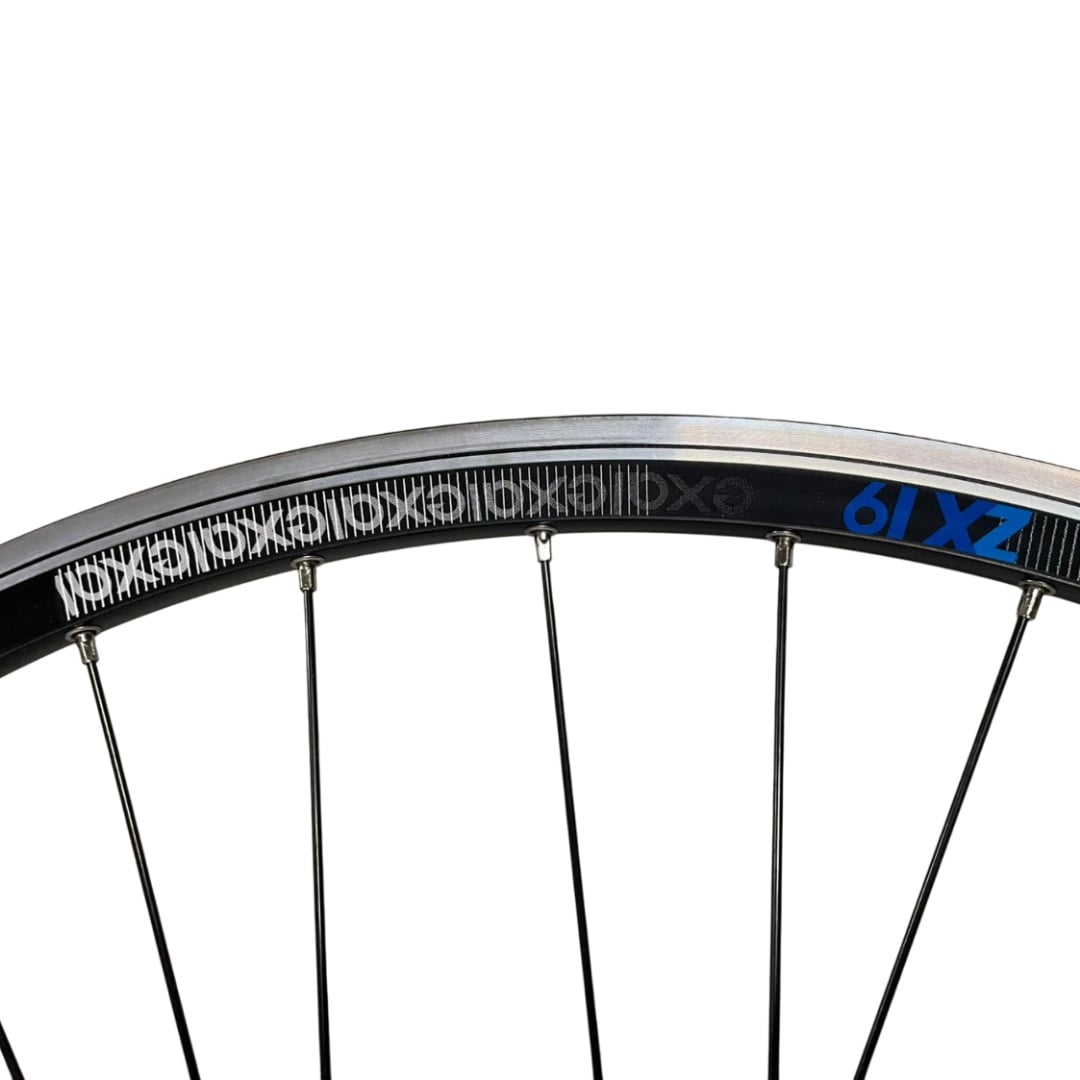 Roata Fata Exal ZX 19 DB, frana pe disc Center Lock, QR 100mm - 28