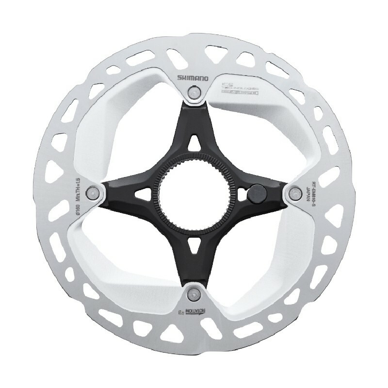 Rotor pt. frana pe disc Shimano Steps RT-EM810-S 160mm center lock