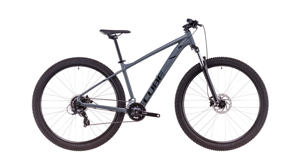 BICICLETA CUBE AIM ONE, FOGGYBLACK BLACK 2025 - 29