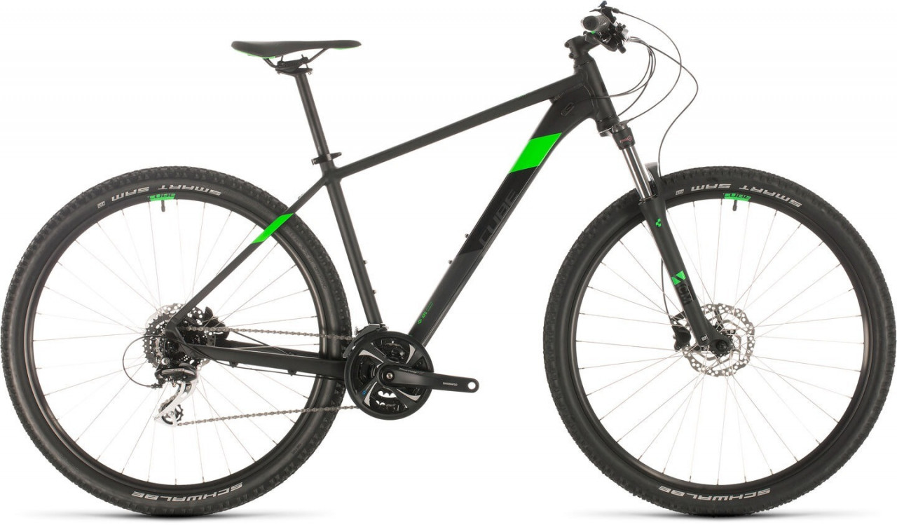 (No 0901-5) ANIMATO 27インチ グリーン Bicicleta Cube Aim Race 27.5