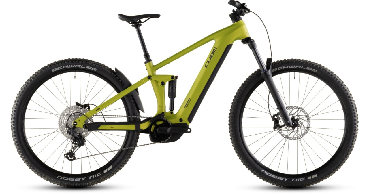 Bicicleta Electrică Cube STEREO HYBRID ONE44 PRO 800, Lizard BLACK