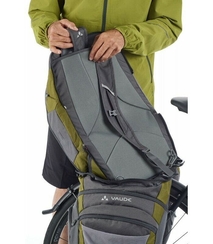 OSTEUROPÄISCHE AVANTGARDE Geanta Bicicleta Vaude Karakorum Pro Black
