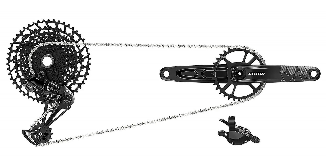 SRAM NXコンポーネント Groupset Sram NX Eagle 1x12s, DUB 175mm, Boost 32T, 11-50T