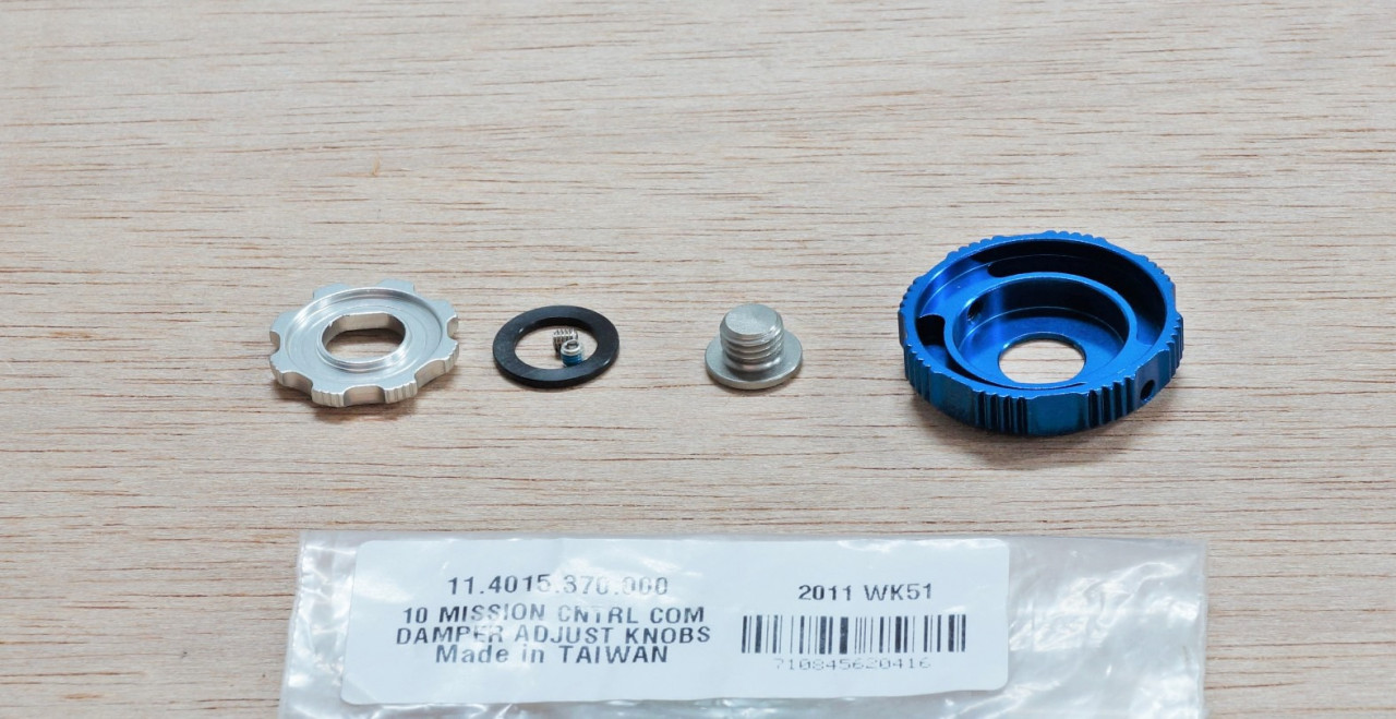 Rock Shox Adjuster Knob Kit, Compression Damper, Mission Control DH