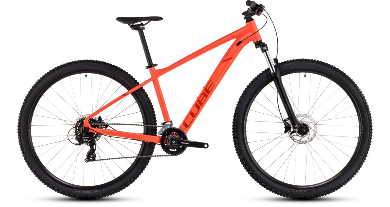 CC231 EUROBIKE タイヤ　フレーム Bicicleta Cube Aim One TROPICAL FIREORANGE 2025 - 29