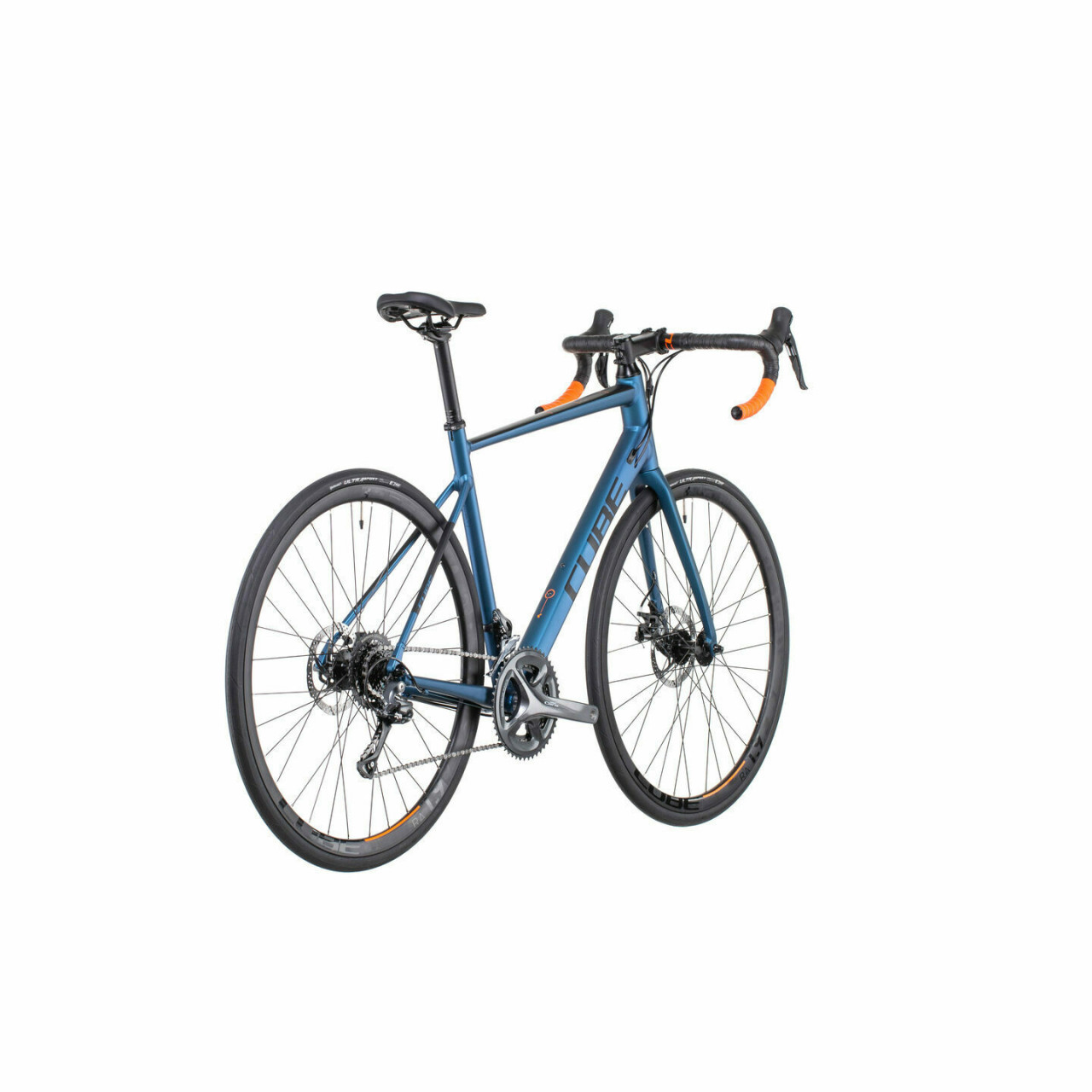 Bicicleta Cube Attain Atlanticblue Orange 2022