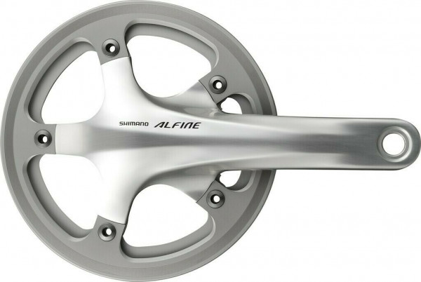 Angrenaj Shimano Alfine Fc-S501, 170mm, 39T, Cu CG (Single), Cu BB BSA, argintiu