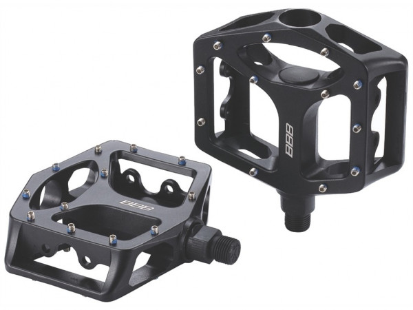BBB Pedale BPD-3201 MountainHigh aluminiu ax CroMo Negru Mat