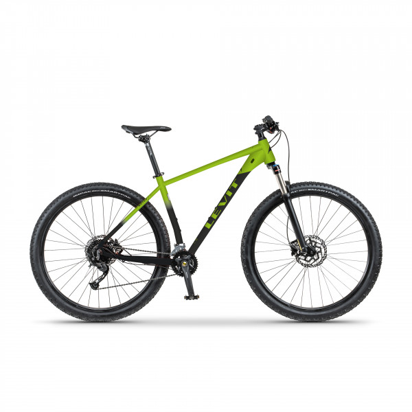 Bicicleta Levit Notos 7, 27,5' lime black pearl