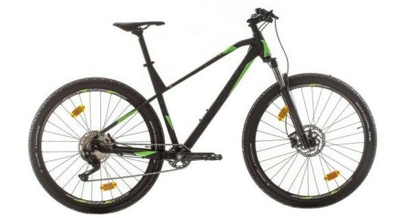 Bicicleta MTB Sprint Apolon 29 2021 Negru Mat/Verde Neon