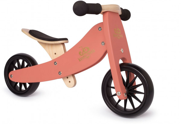 Bicicleta/Tricicleta copii 2 in 1 Kinderfeets Tiny Tot Coral
