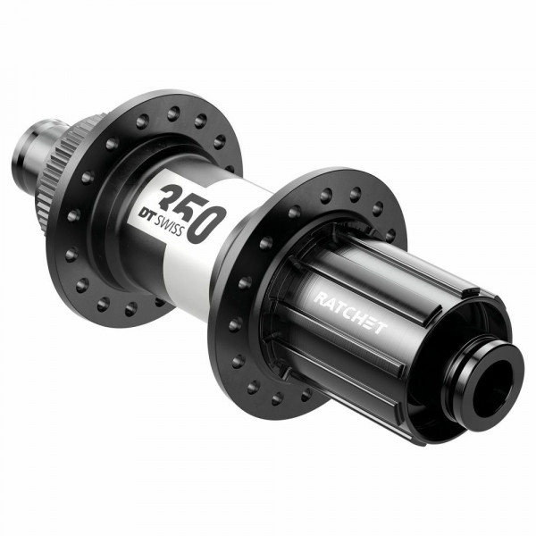 Butuc spate DT Swiss 350 Road Disc Brake 142MM/12MM TA, 24 HOLES, CL, SHIM. RD 11