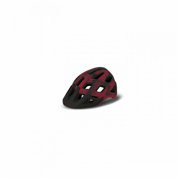 Casca Cube Helmet Badger red