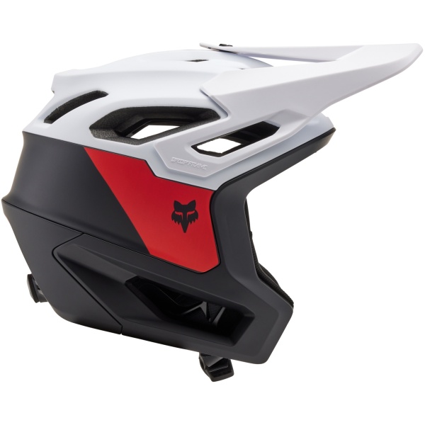 Cască FOX Dropframe Pro NYF, CE, Negru/Alb