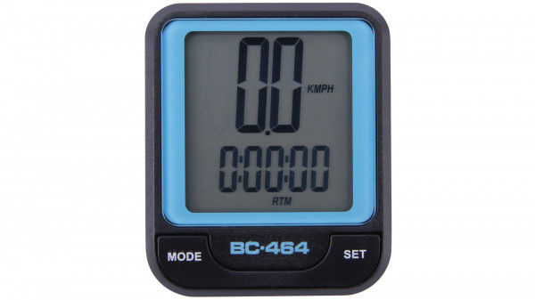 Ciclocomputer CONTEC CBC-464 8 Functii - Negru/Albastru neon