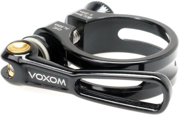 Colier tijă șa Voxom Sak1, 31,8 mm, negru
