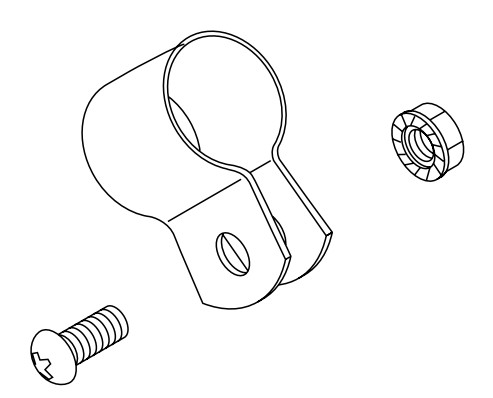 Componente Shimano pt. butuc cu viteze integrate, arm clip 3/4" standard, surub si piulita